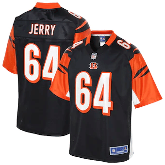 John Jerry Cincinnati Bengals Nfl Pro Line Player Black 3D Jersey
