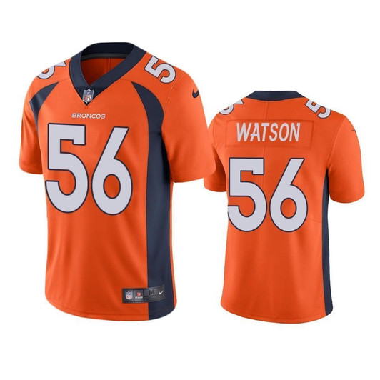 Denver Broncos Dekoda Watson Orange Vapor Untouchable Limited 3D Jersey