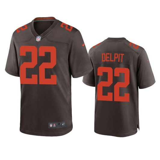 Cleveland Browns Grant Delpit Brown 2021 Nfl Draft Alternate Game 3D Jersey