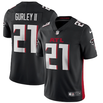 Todd Gurley Ii Atlanta Falcons Vapor Limited Black 3D Jersey