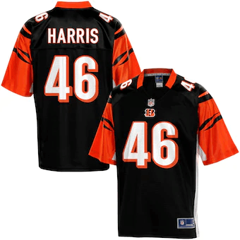Nfl Pro Line Cincinnati Bengals Clark Harris Team Color 3D Jersey