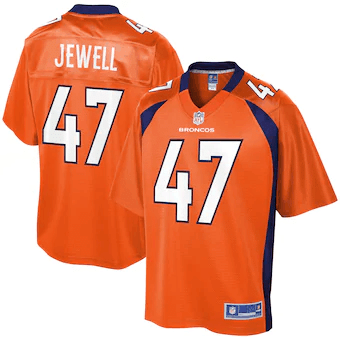 Josey Jewell Denver Broncos Nfl Pro Line Player Orange 3D Jersey