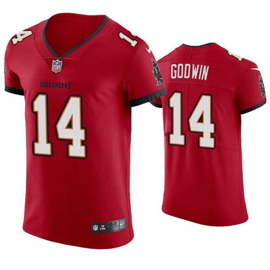 2021 Tampa Bay Buccaneers Chris Godwin Vapor Elite Red 3D Jersey