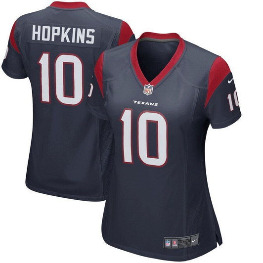 Deandre Hopkins Houston Texans Wogame Navy 3D Jersey