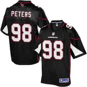 Corey Peters Arizona Cardinals Nfl Pro Line Alternate Black 3D Jersey