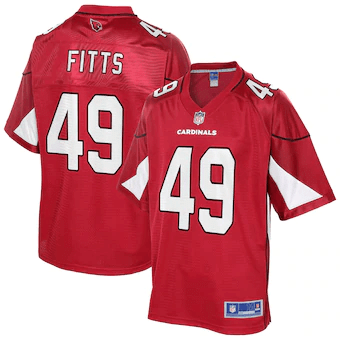 Kylie Fitts Arizona Cardinals Nfl Pro Line Player Cardinal 3D Jersey