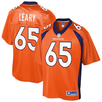 Ron Leary Denver Broncos Nfl Pro Line Primary Player Team Orange 3D Jersey