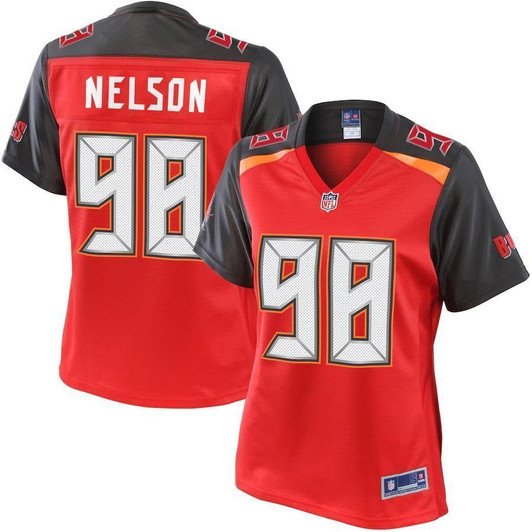 Anthony Nelson Tampa Bay Buccaneers Nfl Pro Line Woteam Player Red 3D Jersey