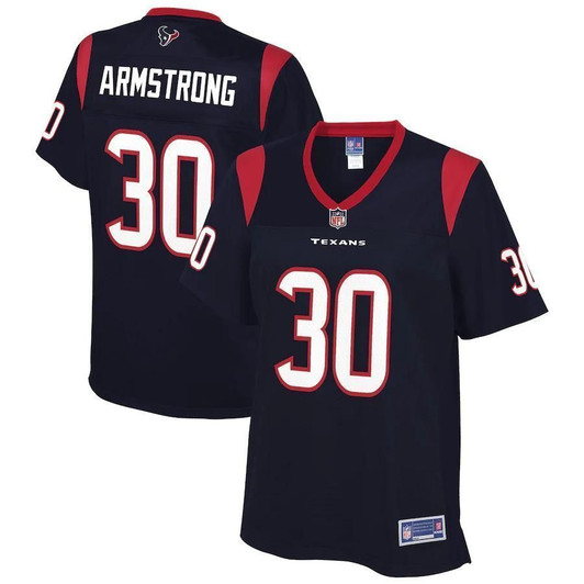 Cornell Armstrong Houston Texans Nfl Pro Line Woplayer Navy 3D Jersey