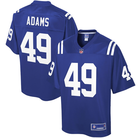 Matthew Adams Indianapolis Colts Nfl Pro Line Player Royal 3D Jersey