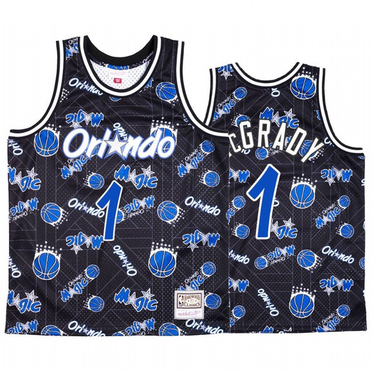 Tracy Mcgrady #1 Orlando Magic Blue Tear Up Pack Jersey