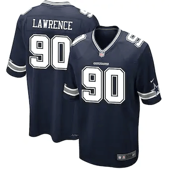 Demarcus Lawrence Dallas Cowboys Game Player Navy 3D Jersey