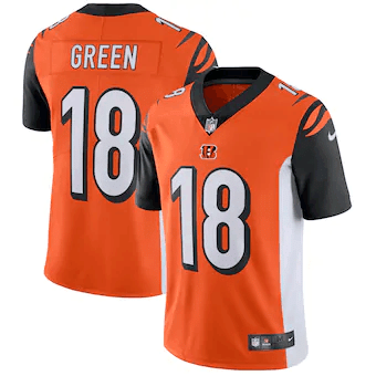 A.J. Green Cincinnati Bengals Vapor Untouchable Limited Player Orange 3D Jersey