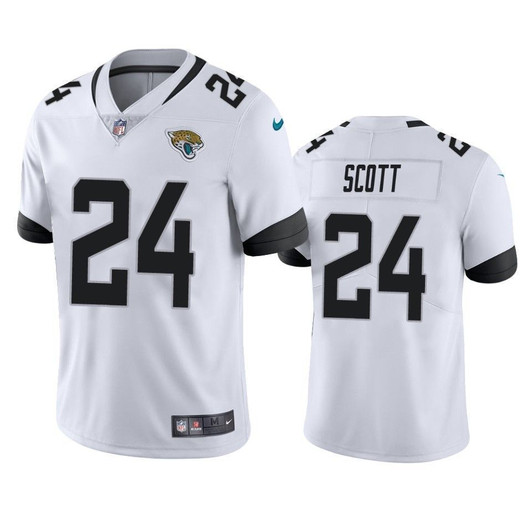 Jacksonville Jaguars Josiah Scott White Vapor Untouchable Limited 3D Jersey