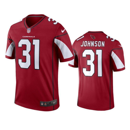 Arizona Cardinals 31 David Johnson Cardinal Legend Men 3D Jersey