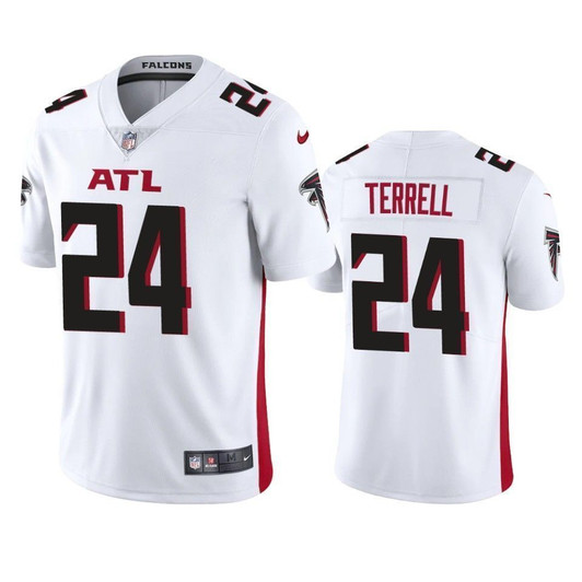 Atlanta Falcons A.J. Terrell White 2021 Nfl Draft Vapor Limited 3D Jersey