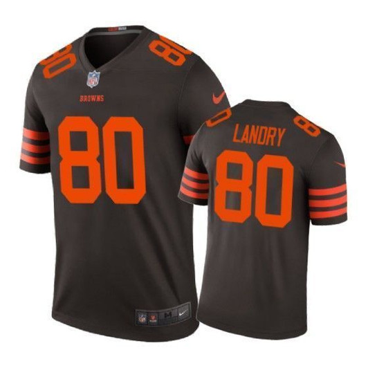 Cleveland Browns 80 Jarvis Landry Color Rush 3D Jersey