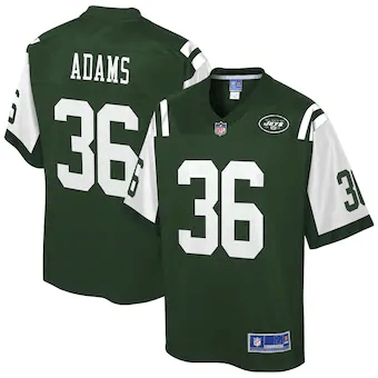 Josh Adams New York Jets Nfl Pro Line Player Gotham Green 3D Jersey