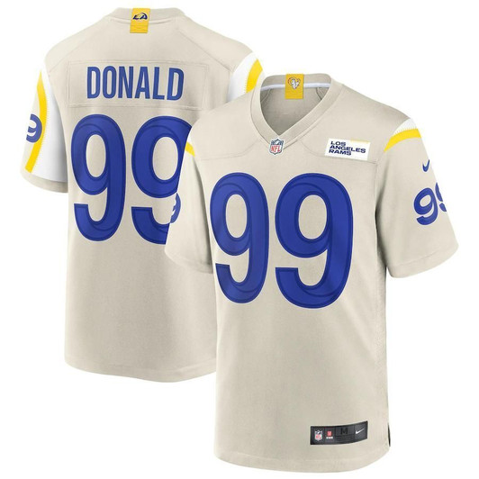 Los Angeles Rams Aaron Donald Bone Game 3D Jersey