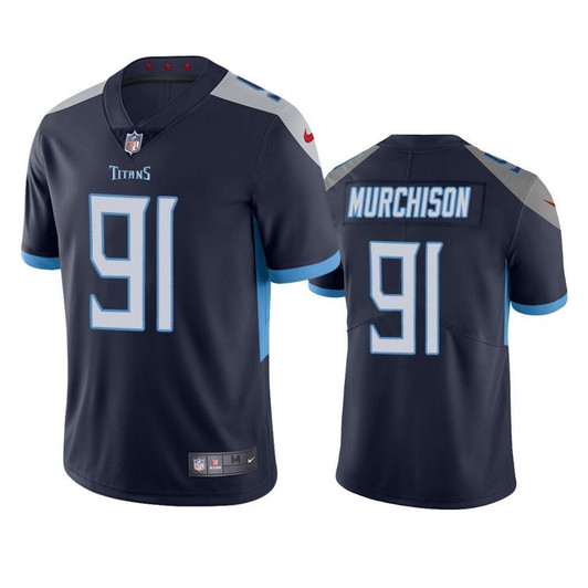 Tennessee Titans Larrell Murchison Navy Vapor Untouchable Limited 3D Jersey