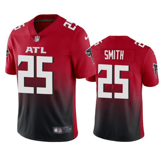 Atlanta Falcons Ito Smith Red 2021 2Nd Alternate Vapor Limited Mens 3D Jersey