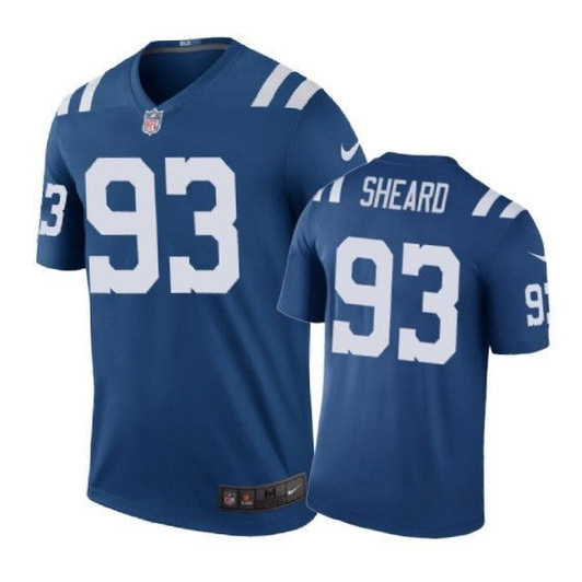 Indianapolis Colts 93 Jabaal Sheard Color Rush Royal 3D Jersey