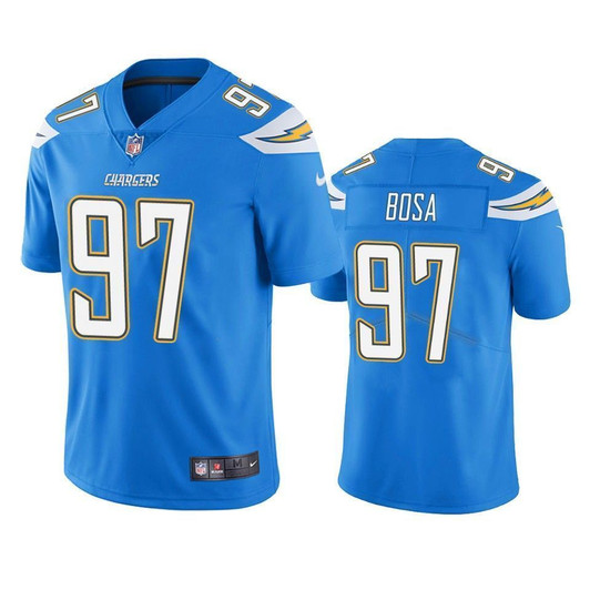 Joey Bosa Los Angeles Chargers Light Blue Vapor Limited 3D Jersey