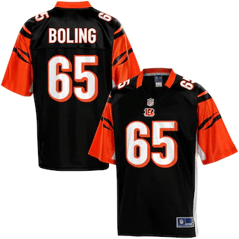 Nfl Pro Line Cincinnati Bengals Clint Boling Team Color 3D Jersey