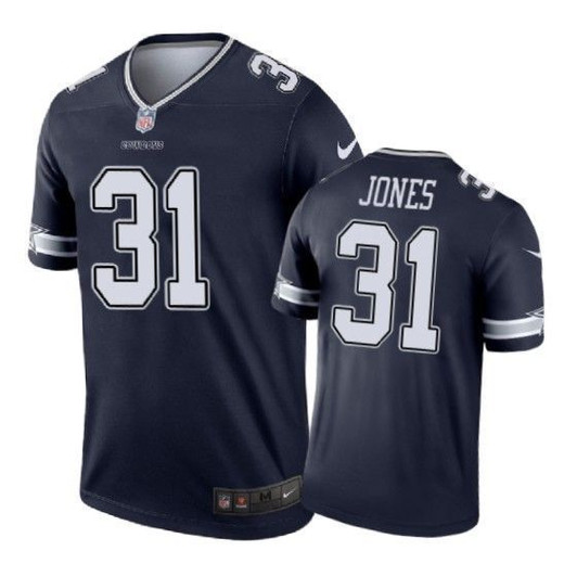 Dallas Cowboys 31 Byron Jones Color Rush Navy 3D Jersey