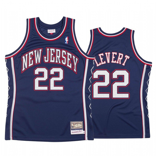 Brooklyn Nets Caris Levert #22 Hardwood Classics  Jersey Men'S