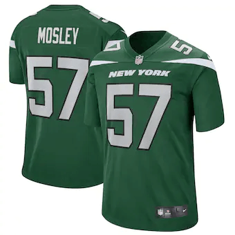 C.J. Mosley New York Jets Game Player Gotham Green 3D Jersey