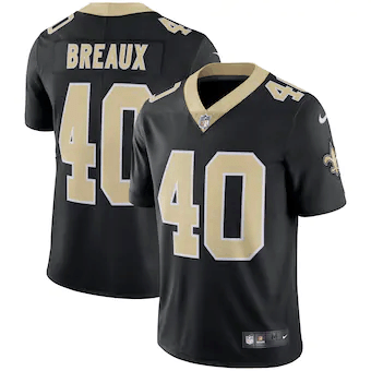 Delvin Breaux New Orleans Saints Vapor Untouchable Limited Black 3D Jersey
