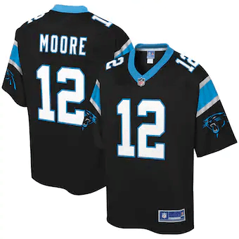 Dj Moore Carolina Panthers Nfl Pro Line Team Color Player Black 3D Jersey