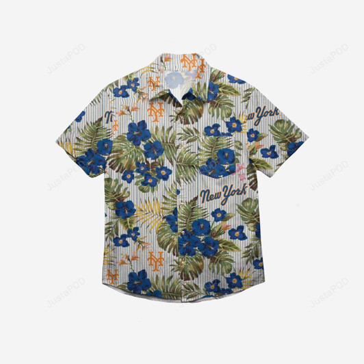 New York Mets Throwback Threads Button Up Shirt