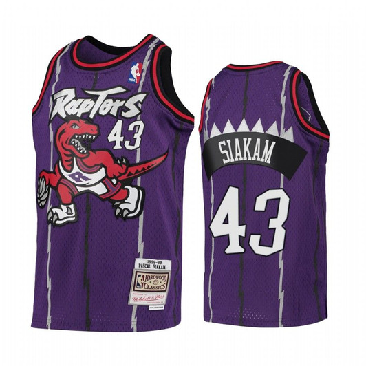 Raptors Pascal Siakam 1998-99 Youth Hardwood Classics Purple Jersey