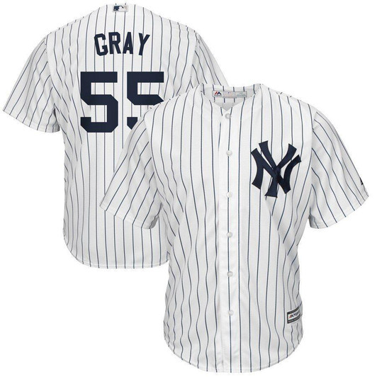 Sonny Gray New York Yankees Majestic Cool Base Player Jersey White 2019