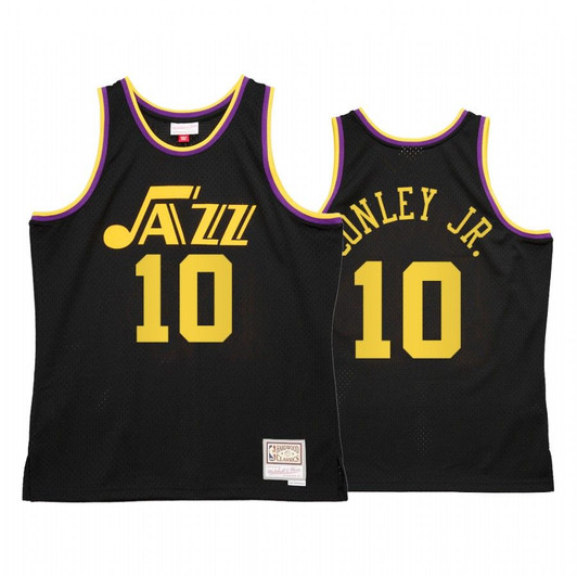 Mike Conley Jr. #10 Utah Jazz Reload 2.0 Jersey Black