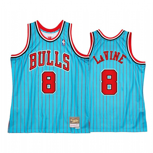 Zach Lavine #8 Chicago Bulls Reload 2.0 Jersey Blue