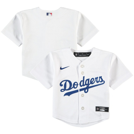 Los Angeles Dodgers White Home Team Baseball Jersey Mlb Baseball Jersey201