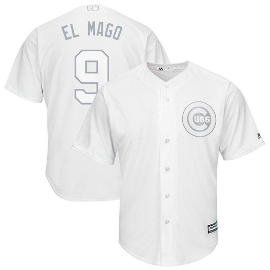 Javier Baez El Mago Chicago Cubs Majestic 2019 Players Weekend  Player Jersey White 2019