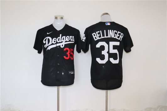 Los Angeles Dodgers Cody Bellinger #35 2020 Mlb Black Jersey