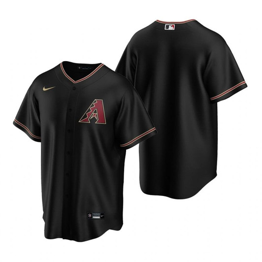 Mens Arizona Diamondbacks Mlb Baseball Alternate Black Jersey Gift For Diamondbacks Fans