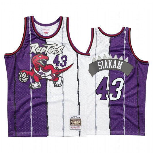 Toronto Raptors Pascal Siakam #43 Hardwood Classics Jersey Men'S Split