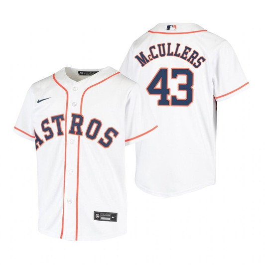 Houston Astros #43 Lance Mccullers 2020 White Jersey Gift For Astros Fans
