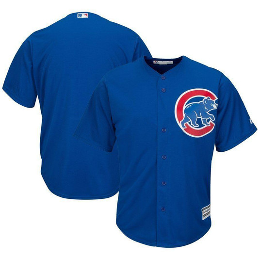 Chicago Cubs Majestic Official Cool Base Jersey Royal 2019