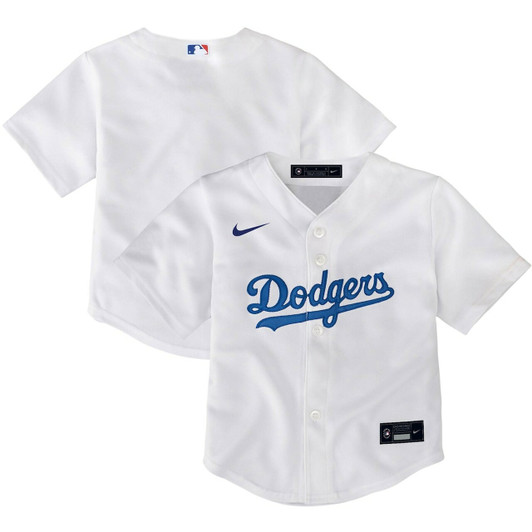 Toddler Los Angeles Dodgers White Home Team Baseball Jersey Mlb Baseball Jersey721