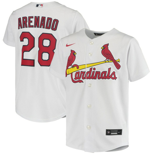 St. Louis Cardinals Nolan Arenado White Home Player Baseball Jersey Mlb Baseball Jersey290