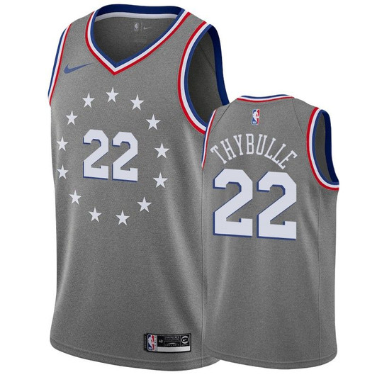Philadelphia 76Ers Matisse Thybulle #22 City Men'S Jersey