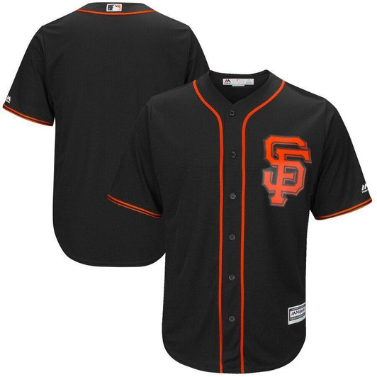 San Francisco Giants Majestic Alternate Cool Base Team Jersey Black 2019