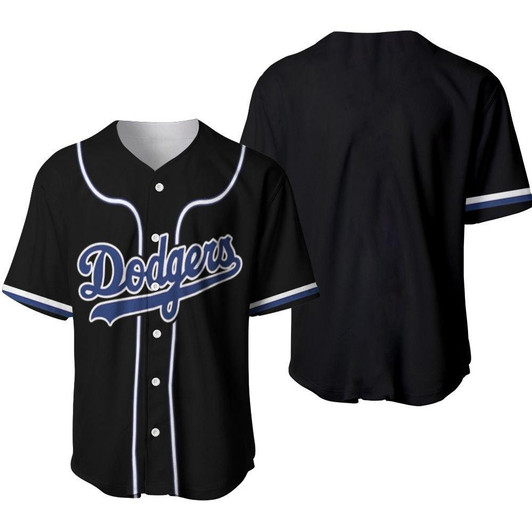 Majestic Los Angeles Dodgers Blank 2020 Mlb Player Black Jersey Inspired Style Gift For Los Angeles Dodgers Fans Baseball Jersey